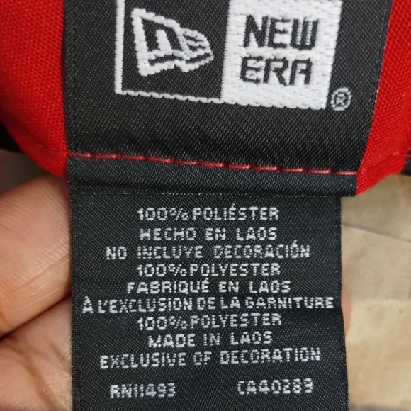 NWT New Era 59 Fifty Black Chicago Blackhawks Cap - Picture 12 of 12